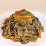 들기름 갓지지미 김치